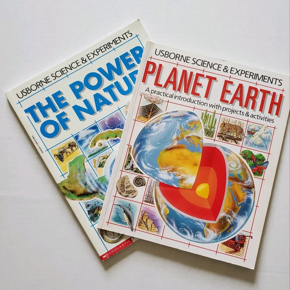 Usborne Science Books - 2 Books